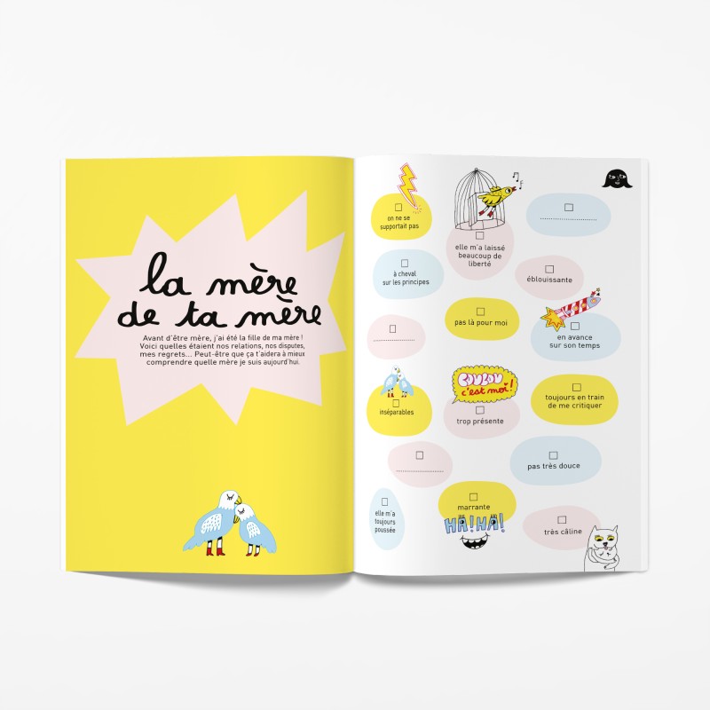 Livre à compléter | Telle mère telle fille ?