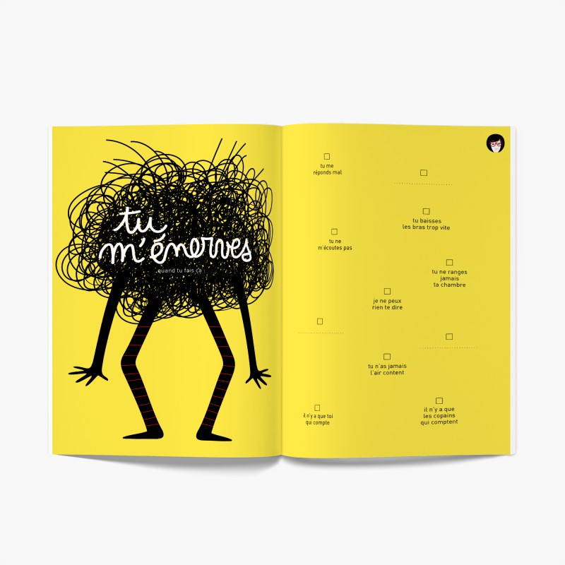 Livre à compléter | Telle mère tel fils ?