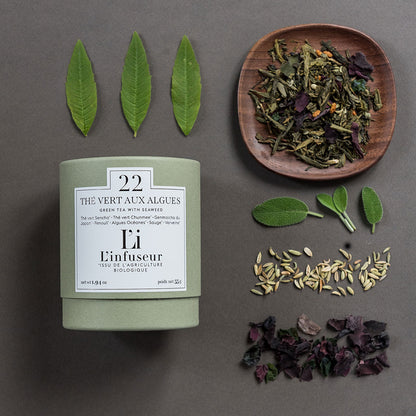 Loose green tea | Organic algae N°22 