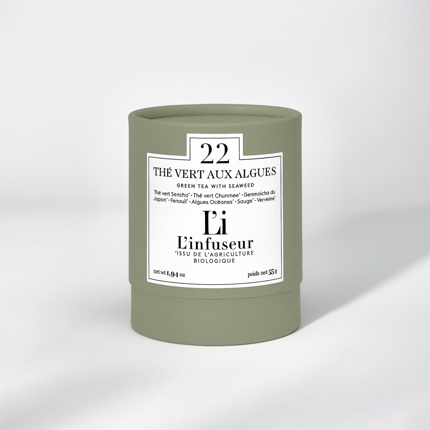Thé vert vrac | Algues bio N°22