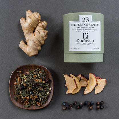 Thé vert vrac | Gingembre bio N°23