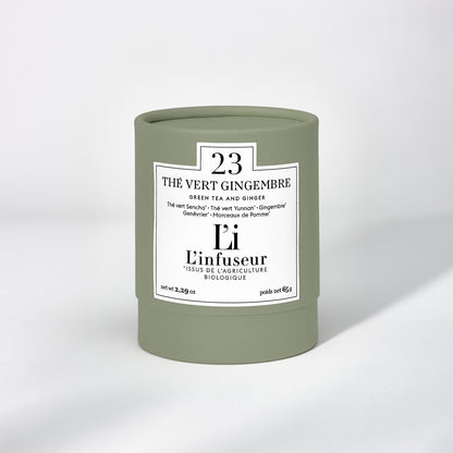 Thé vert vrac | Gingembre bio N°23