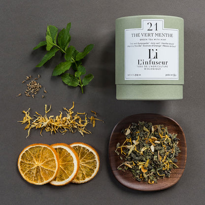 Loose green tea | Organic mint N°21