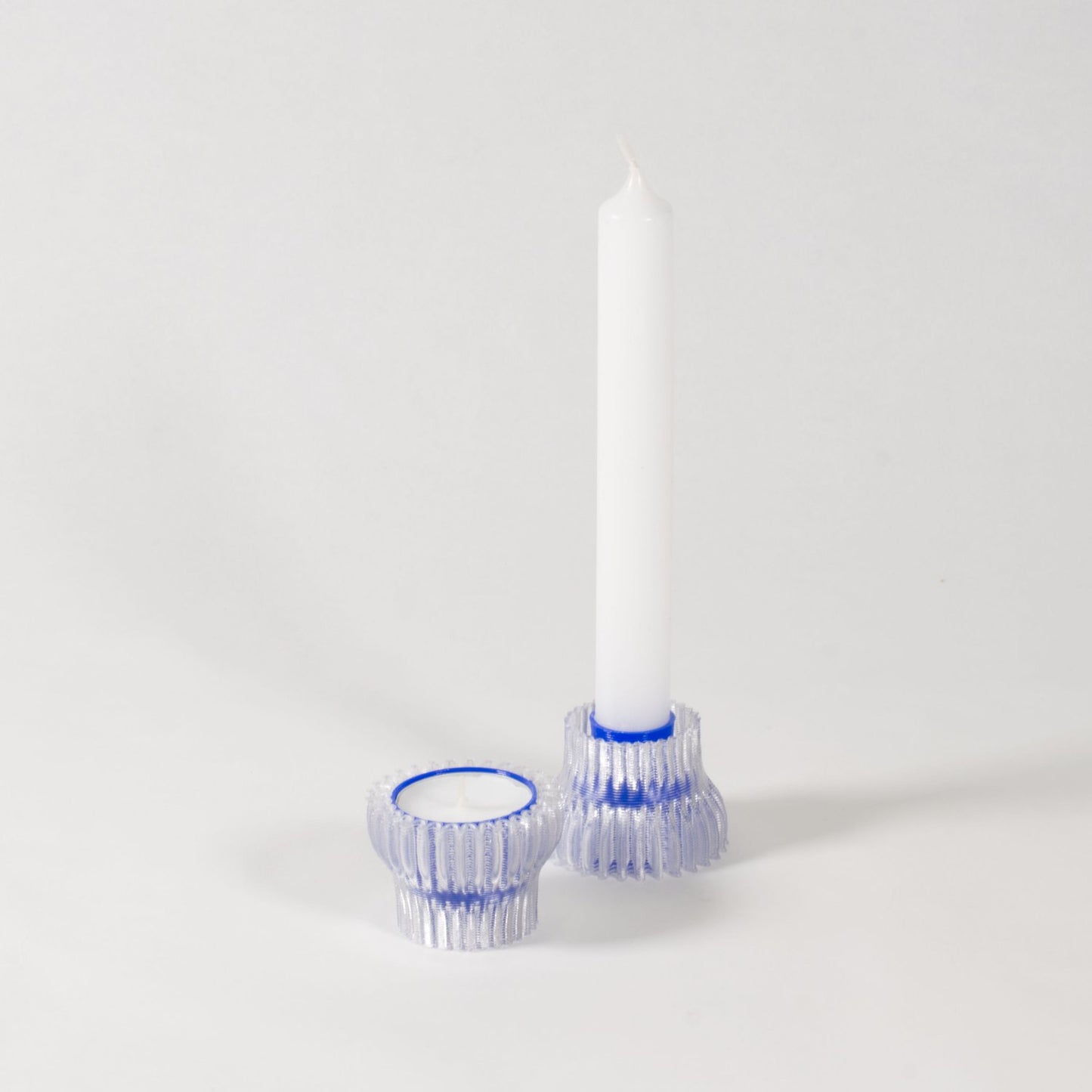 Double bougeoir 2.20 | Bleu