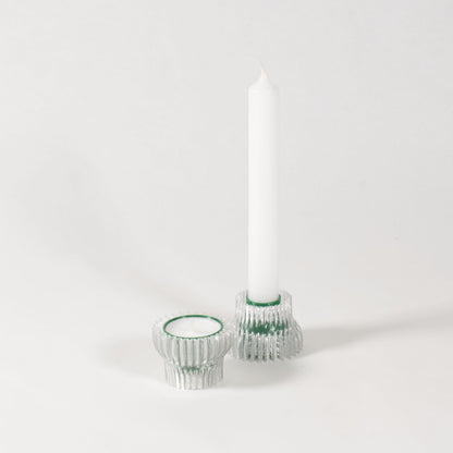 Double bougeoir 2.20 | Vert